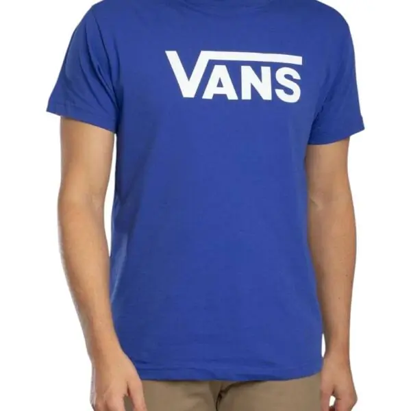 Vans - Ανδρικό T-shirt Κοντομάνικο Classic Logo Royal Cobalt VN000RA1-FRX Μπλε VN000RA1-FRX