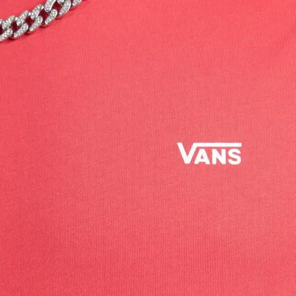 Vans - Ανδρικό T-shirt Κοντομάνικο Left Chest SS VN000R9X-FO9 Κόκκινο VN000R9X-FO9