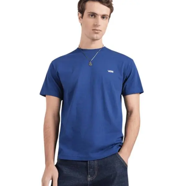Vans - Ανδρικό T-shirt Κοντομάνικο Left Chest SS VN000R9X-FOB Μπλε