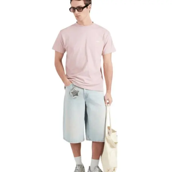 Vans - Ανδρικό T-shirt Κοντομάνικο Left Chest SS VN000R9X-FPR Ροζ VN000R9X-FPR