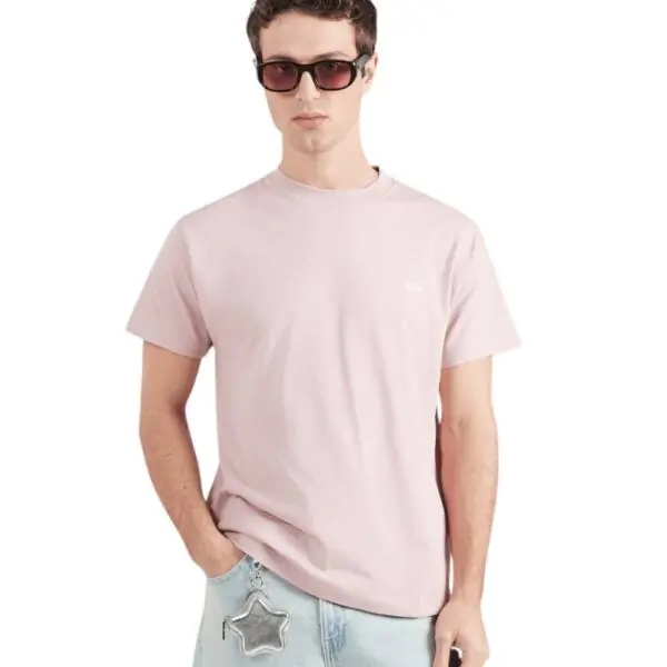 Vans - Ανδρικό T-shirt Κοντομάνικο Left Chest SS VN000R9X-FPR Ροζ