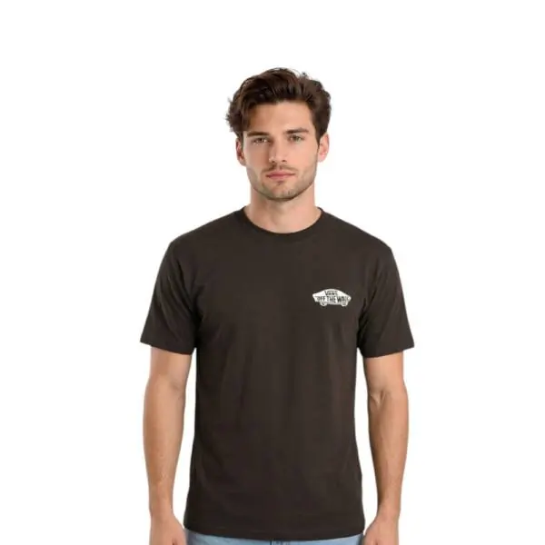 Vans - Ανδρικό T-shirt Κοντομάνικο Tee Skate Double Standard VN000SYD-Y28 Μαύρο