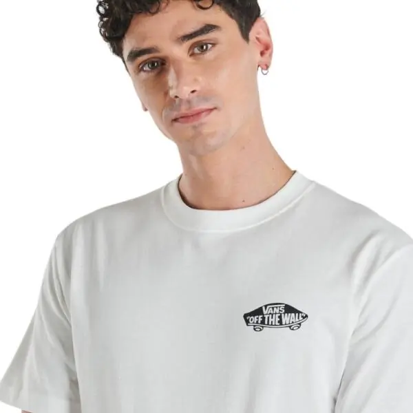 Vans - Ανδρικό T-shirt Κοντομάνικο Tee Skate Double Standard VN000SYD-YB2 Λευκό VN000SYD-YB2
