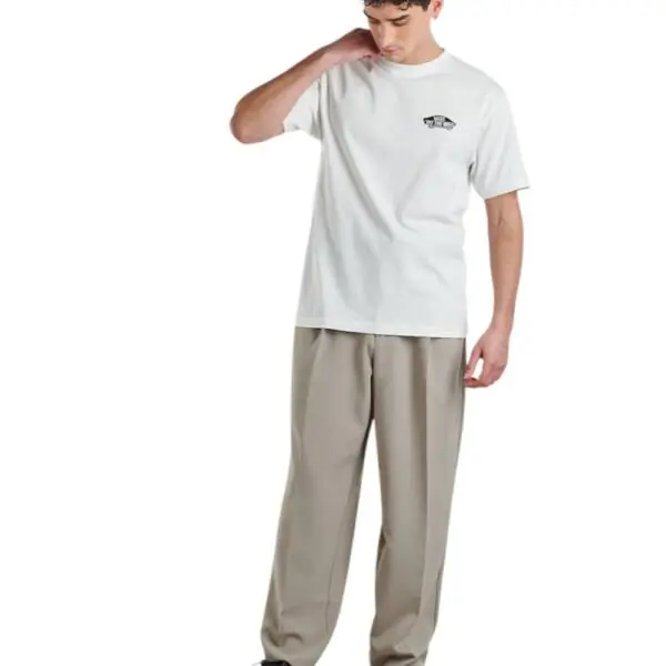 Vans - Ανδρικό T-shirt Κοντομάνικο Tee Skate Double Standard VN000SYD-YB2 Λευκό