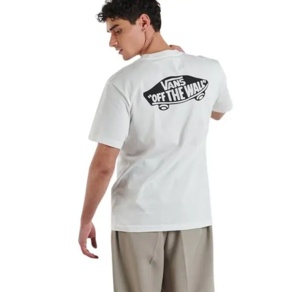 Vans - Ανδρικό T-shirt Κοντομάνικο Tee Skate Double Standard VN000SYD-YB2 Λευκό VN000SYD-YB2